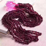 Tourmaline Crystal Chips Spacer Bead for Bracelet 16''