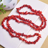 Tourmaline Crystal Chips Spacer Bead for Bracelet 16''