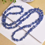 Tourmaline Crystal Chips Spacer Bead for Bracelet 16''