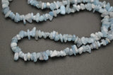 5~8mm Aquamarine Stone Chips Loose Beads