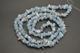 5~8mm Aquamarine Stone Chips Loose Beads