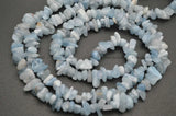 5~8mm Aquamarine Stone Chips Loose Beads