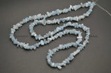 5~8mm Aquamarine Stone Chips Loose Beads