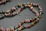 5~8mm Mix Tourmaline Stone Chips Loose Beads 5 Strands