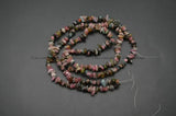 5~8mm Mix Tourmaline Stone Chips Loose Beads 5 Strands