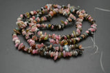 5~8mm Mix Tourmaline Stone Chips Loose Beads 5 Strands
