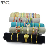 Jewelry Roll Bag Bracelets Display Watch Holder Jewellery Storage