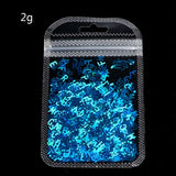 Alphabet Holographic Laser- Letters Chunky Glitter Resin Sequins 2g Per