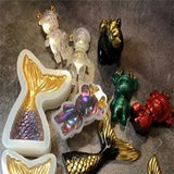 5 Colors Chameleon Pigment Pearl Powder Epoxy Resin Glitter for Jewelry Making