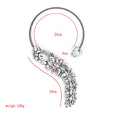 Crystal Choker Necklace for Women Party Evening Jewelry