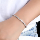 5 Colors CZ Tennis Bracelet for Women Wedding Jewelry