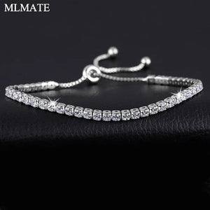 5 Colors CZ Tennis Bracelet for Women Wedding Jewelry