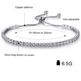 5 Colors CZ Tennis Bracelet for Women Wedding Jewelry