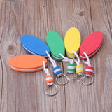 Foam Floating Keychain for Water Sports Boating Fishing Sailing - Oval Shape