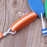 Foam Floating Keychain for Water Sports Boating Fishing Sailing - Oval Shape