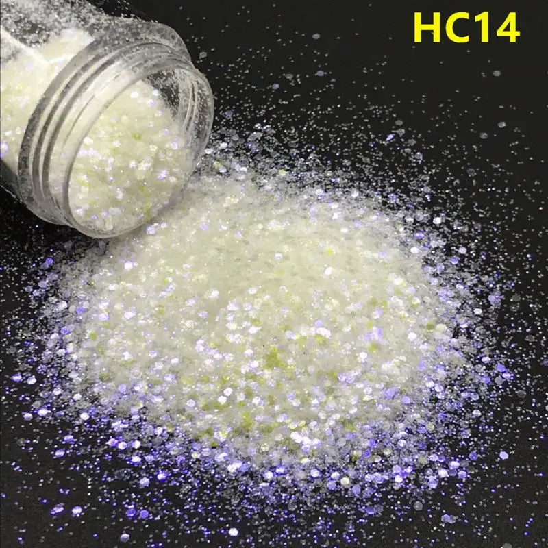 Aurora Resin Crystal Sequins Glitter Pigments Kit - 5 Colors