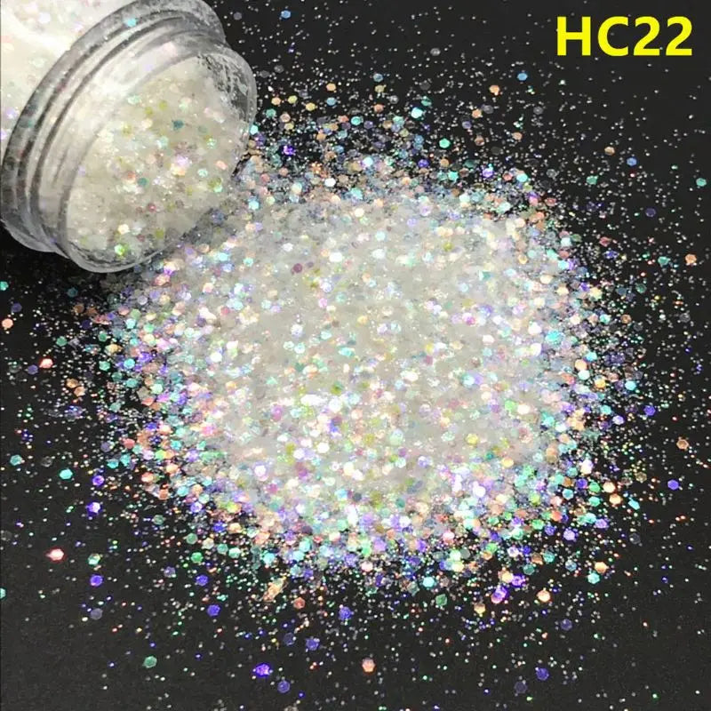 Aurora Resin Crystal Sequins Glitter Pigments Kit - 5 Colors