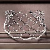 Crystal Headbands Wedding Hair Accessories Mesh Tiaras Hairbands Women Ornaments
