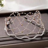 Crystal Headbands Wedding Hair Accessories Mesh Tiaras Hairbands Women Ornaments