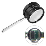 5'' Handheld 35X Magnifying Glass for Seniors Reading Hobby Crafts