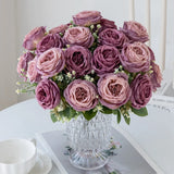 5 Peony Artificial Flowers for Home Floral Decoration DIY