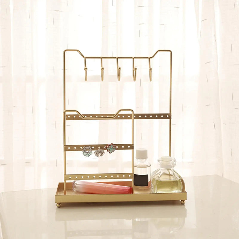 5 Hooks Jewelry Hanging Holder Rack Necklace Organizer for Women