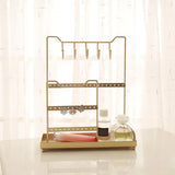 5 Hooks Jewelry Hanging Holder Rack Necklace Organizer for Women