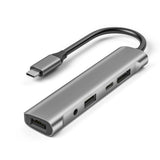 4K@60Hz DisplayPort USB-C Hub 60W PD Docking Station