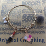 Adjustable Beauty Girl Women Sea Ins Style Charms Bangle Bracelets