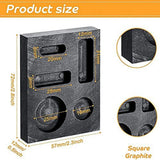 5-In-1 Graphite Casting Ingot Coin Combo Metal Casting Refining Scrap Bar