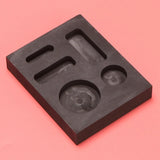 5-In-1 Graphite Coin Combo Metal Casting Mold For Melting Refining Scrap Bar