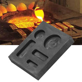 5-In-1 Graphite Coin Combo Metal Casting Mold For Melting Refining Scrap Bar