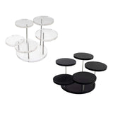 Acrylic Round Jewelry Display Stand Holder Organiser Show Rack