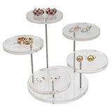 5-Layer Jewelry Organizer Acrylic Display Stand