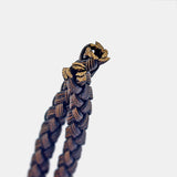 5M Braided PU Round Leather Cord DIY Jewelry Making Supplies