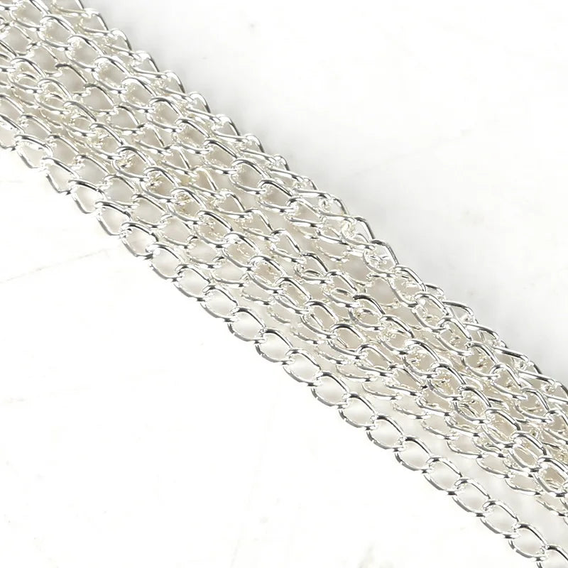 5m Gold/Bronze Plated Necklace Chain DIY Jewelry Making Findings