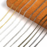 5m Gold/Bronze Plated Necklace Chain DIY Jewelry Making Findings