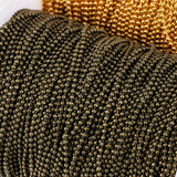 5M/L Copper Faced Ball Bead Chains for DIY Jewelry Making