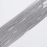 5m Stainless Steel Ball Beads Chains Jewelry Making DIY Necklace Findings