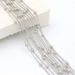 5 Meter Copper Metal Chain for Jewelry Making DIY