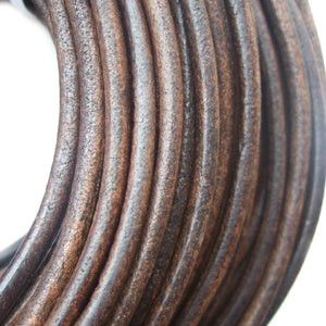 5M 5mm Soft Leather Cord Round Rope String DIY Jewelry Making Necklace Bracelet