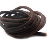 5M 5mm Soft Leather Cord Round Rope String DIY Jewelry Making Necklace Bracelet