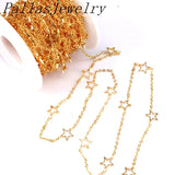 5m Flat Oval Cable Chain for DIY Jewelry Making Findings