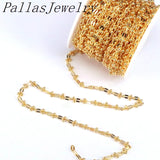 5m Flat Oval Cable Chain for DIY Jewelry Making Findings