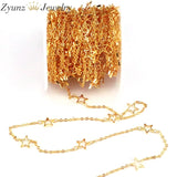 5m Star Butterfly Chains for Women Necklace Bracelet Anklet Making Supplies