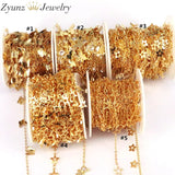 5m Star Butterfly Chains for Women Necklace Bracelet Anklet Making Supplies