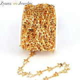 5m Star Butterfly Chains for Women Necklace Bracelet Anklet Making Supplies