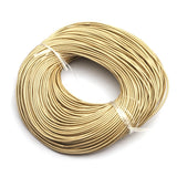 5M/2MM Colour Cow Leather Round Thong Cord DIY Bracelet Findings Rope String