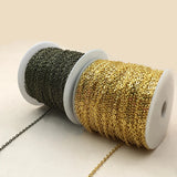 Iron Cross Chain 5m Lot DIY Necklace Lobster Clasp Jewelry Making Material