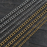 5m Stainless Steel Chains for DIY Jewelry Making